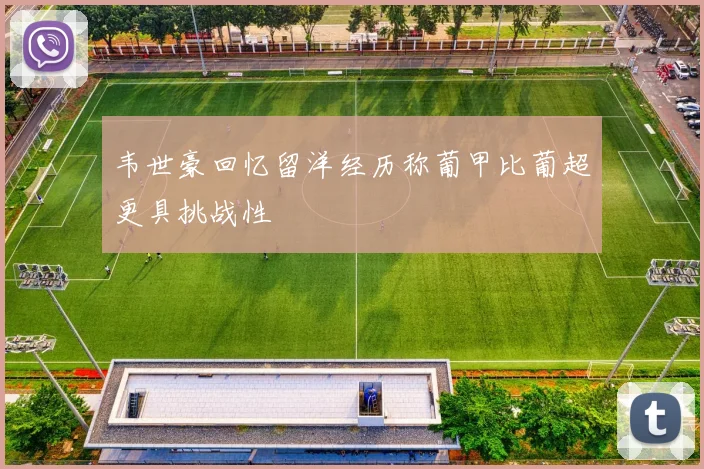 韦世豪回忆留洋经历称葡甲比葡超更具挑战性